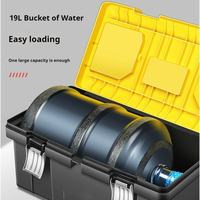 Boîte à outils multifonctionnelle portable pour électricien professionnel, en plastique, grande capacité, étanche IP68, vente chaude