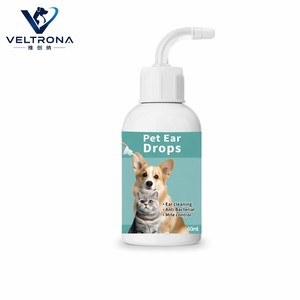 Gotas para Oídos <span class=keywords><strong>de</strong></span> Mascotas 60ml, Solución Antibacteriana para Limpieza <span class=keywords><strong>de</strong></span> Oídos y Control <span class=keywords><strong>de</strong></span> Ácaros para Perros y Gatos - Product Image 1