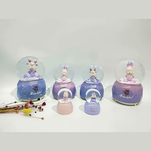 De gato Rosa globo de nieve globo de agua - Product Image 4