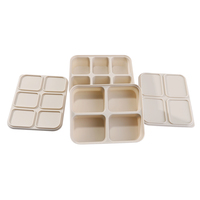 Nouveau conteneur de stockage de nourriture pour bébé à libération facile bacs à glaçons empilables pour congélateur plateau de congélateur de nourriture pour bébé en Silicone avec couvercle