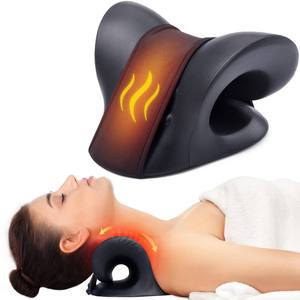 Almohada de Tracción <span class=keywords><strong>Cervical</strong></span> Calefactable con <span class=keywords><strong>Almohadilla</strong></span> de Calentamiento de Grafeno para Relajación del Cuello <span class=keywords><strong>y</strong></span> Hombros, Alivio del Dolor <span class=keywords><strong>y</strong></span> Masaje - Product Image 3