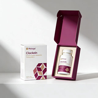 Boîtes d'emballage en carton pliables avec impression personnalisée pour les médicaments, les compléments alimentaires et les vitamines