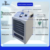 Armoire de gestion d'outils intelligente, modèle de bureau ZSC-C07, ateliers, outils de découpe CNC, consommables, distribution en libre-service
