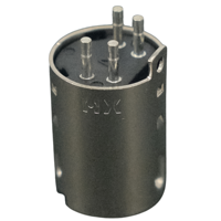 Connecteur mâle/femelle MINI DIN 4 broches pleines/creuses HX Factory Direct, borne d'alimentation MDCT 4 broches, matériau laiton