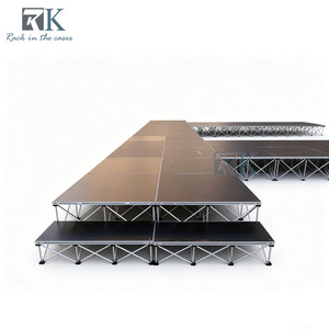 Escenario Portátil de Aleación de Aluminio Tipo Araña con Estuches de Transporte - Product Image 1