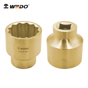 WEDO Non Spark Aluminium Bronze Metric 3/4'' <strong>Socket</strong> <strong>17mm</strong> DIN3120 with Bam Certificate - Product Image 2