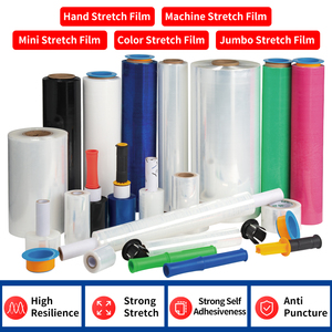 Máquina de Película Estirable Termosellable de 500 mm de HOPLEE PACKING, Material de PE de una Sola Cara para Enmascarar con Adhesivo de Goma - Product Image 5