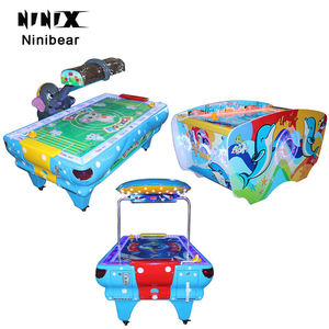 โต๊ะแอร์ฮอกกี้แบบหยอดเหรียญ ขนาด 7 ฟุต 8 ฟุต ทนทาน เกรดเชิงพาณิชย์ สำหรับบาร์ ศูนย์เกมอาร์เคด ผ่านพิธีการศุลกากรเร็วที่แคนาดา - Product Image 4