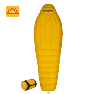 Alpino Guest Lete serie 95% ultraleggero 850fp 450g anatra piumino riempire sacco <span class=keywords><strong>a</strong></span> <span class=keywords><strong>pelo</strong></span> all'aperto campeggio freddo per dormire - Product Image 4