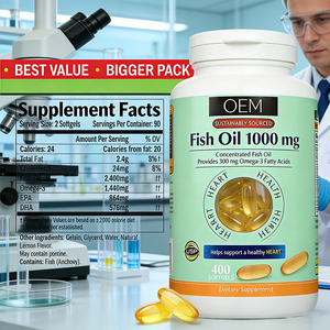 Capsules d'huile de <span class=keywords><strong>poisson</strong></span> les <span class=keywords><strong>plus</strong></span> vendues, capsules végétales d'oméga-3 DHA EPA, compléments alimentaires pour soutenir la fonction cérébrale, huile de <span class=keywords><strong>poisson</strong></span> en gélules - Product Image 3