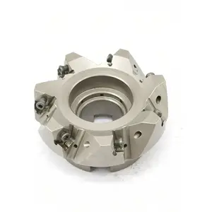 90 degree MFWN double-sided hexagonal plane milling cutter for rough milling with WNMU080608 fast feed milling insert