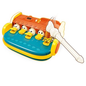 AJB Jeu de société en plastique <span class=keywords><strong>pour</strong></span> enfants, jeu éducatif précoce, jeu de frappe au canard, interactif et sûr <span class=keywords><strong>pour</strong></span> parents et enfants, idéal <span class=keywords><strong>pour</strong></span> les fêtes, cadeaux de retour - Product Image 1