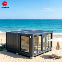 Cogsun Maison Conteneur Portable Populaire Écologique Durable Isolée Villa Appartement Préfabriquée
