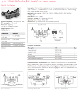 Dispositivo de prueba Keysight 16047E para dispositivos de hasta 120 MHz; Incluye un protector y una placa de cortocircuito - Product Image 5