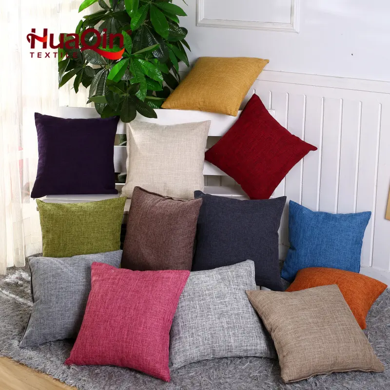 Custom Made Modern Luxury Soft Home Textile Throw Pillow Cover Linen Cushion Covers