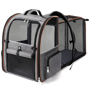 Expandable <b>Cat</b> Carriers <b>Backpack</b> for Small Medium Dogs Travel Hiking Walking Breathable Pet Carrying Bag Carriers <b>Backpack</b> - Product Image 1