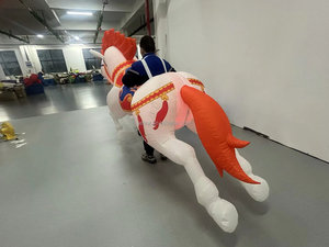 Cheval Gonflable Coloré pour Parc d'Attractions, Cirque, Scène, Défilé, Publicité et Décoration – Facile à Monter et à Démonter - Product Image 2