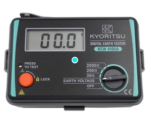 เครื่องวัดความต้านทานดินแบบดิจิตอล Kyoritsu รุ่น KEW4105A ช่วงการวัด 20/200/2000 - Product Image 1