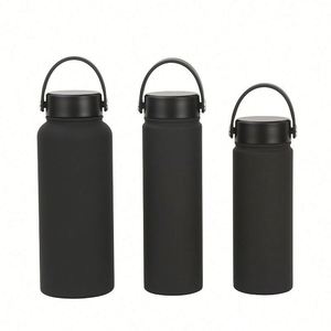 Bouteille d'eau en acier inoxydable isolée, écologique, avec revêtement en poudre, 18 oz, 24 oz, 32 oz, 40 oz, 1 litre - Product Image 3