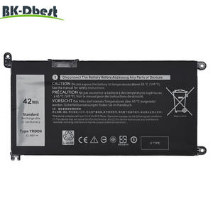 Baterai Pengganti Laptop Grosir 11.46V 42Wh YRDD6 untuk Dell 7586 5482 5485 5491 5591 3310 2-in-1 5593 5591 5480 - Product Image 4