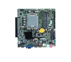 H610มาเธอร์บอร์ด LGA 1700 2 * dddr LVDS 1/2LAN Mini ITX Support core 12 13 14gen CPU พร้อม M.2 4K สำหรับพีซีมินิพีซี12Gen 13Gen 14Gen P - Product Image 3