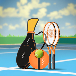 WUNIQUE – Aides d'entraînement de tennis robustes en ABS, base extérieure, corde élastique, entraîneur de rebond autonome pour la pratique de la balle, partenaire de <span class=keywords><strong>sparring</strong></span> - Product Image 1