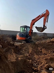 Excavadora de cadenas Hitachi ZX50U usada de Japón, 5 toneladas, motor Yanmar, modelo 2022, componentes principales: motor, bomba de engranajes, cojinete, en venta. - Product Image 1