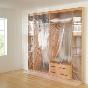 Film de protection transparent en acrylique PE, imperméable et antidérapant, pour la rénovation de la maison, la peinture, la protection contre la poussière, film de masquage, utilisation automobile - Product Image 3