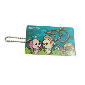 Personalización de alta calidad Patrón de dibujos animados Etiquetas de metal Equipaje Mochila Etiquetas de metal - Product Image 1