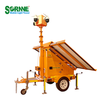 Caméra solaire multidimensionnelle pour la surveillance routière – Tour de surveillance solaire mobile
