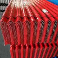 Fabricante chino suministra cartón corrugado galvanizado con esquema de color para construcción de cartón corrugado