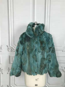 2022 giacca invernale da donna in <span class=keywords><strong>pelliccia</strong></span> cappotti corti giacca di scarto di coniglio cappotto Outwear giacca di <span class=keywords><strong>pelliccia</strong></span> - Product Image 6