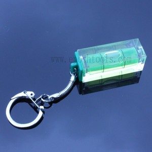 Llavero con vial de burbuja para medición de precisión DIY - Product Image 1