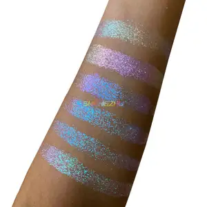 Hete Verkoop Szr9301 Serie Goedkope Prijs Cosmetische Make-Up Oogschaduw Kameleon Kleurverschuivend Pigment Losse Poeder