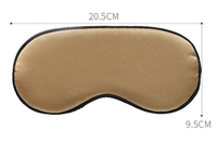 Masque de sommeil en satin de soie, cache-yeux doux en satin, bandeau élastique, masque de nuit pour les voyages et la sieste, pour femmes et hommes