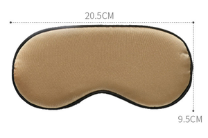 Masque de sommeil en satin de soie, cache-yeux doux en satin, bandeau élastique, masque de nuit pour les voyages et <span class=keywords><strong>la</strong></span> sieste, pour femmes et hommes - Product Image 5