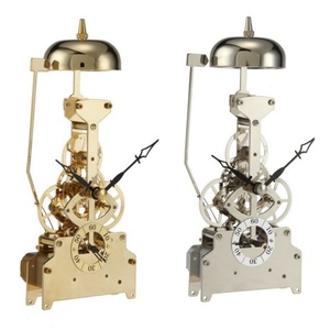 <span class=keywords><strong>Mouvement</strong></span> d'horloge squelette avec cadran rond romain rétro - Product Image 1