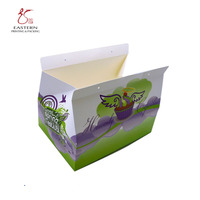 Boîte à desserts jetable portable pour gâteaux, tarte aux œufs, hamburgers, Mousse, boîte d'emballage de bonbons, boîte de boulangerie avec logo personnalisé