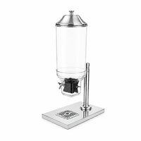 Distributeur de nourriture sèche 7L, conteneur de rangement pour comptoir, distributeur de bonbons, de noix, de céréales pour hôtel, buffet, petit-déjeuner