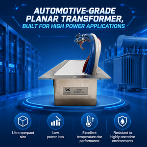 Transformador <span class=keywords><strong>de</strong></span> Alta Frecuencia CHIPSEN PQ5035, Transformadores Planos para Inversores Solares, Bobina <span class=keywords><strong>de</strong></span> Alambre <span class=keywords><strong>de</strong></span> Cobre Personalizada, Transformador para Carga <span class=keywords><strong>de</strong></span> Vehículos Eléctricos - Product Image 1