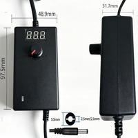 Adaptateur d'alimentation à découpage réglable de haute qualité pour usine, 3-12V 2A 3A 36W 50/60HZ, avec prises EU/US, pour moteur, bande LED, ventilateur