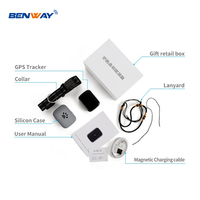 Rastreador GPS para Mascotas, Mini, Portátil, con Seguimiento en Tiempo Real, Resistente al Agua IP67, 4G GSM/GPRS/WiFi