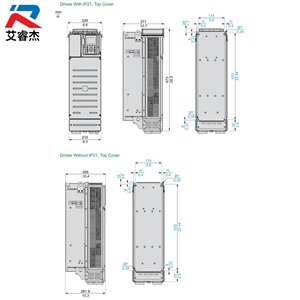 Nuevo Variador de Frecuencia Original ATV630D22M3, Serie ATV600, Convertidor de Frecuencia 200-240V 22KW 30HP VFD ATV630D22M3 - Product Image 2