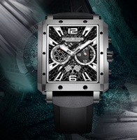 PAGANI DESIGN – montre étanche PD-1725 M en verre saphir pour hommes, série de course à Date automatique, montres de loisirs squelette à Quartz, nouveau DESIGN 100