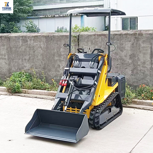 Penjualan paling laris mesin pemuat kemudi selip-Model Mini, jalur/roda opsional pabrik penjualan langsung mesin merek CE muatan mikro - Product Image 5
