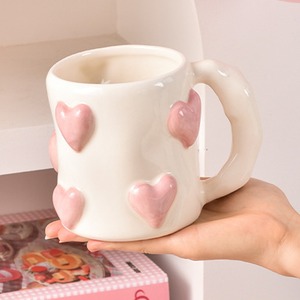 New High <strong>Color</strong> Value Peach <strong>Heart</strong> Ceramic <strong>Mug</strong> pink Girl <strong>Heart</strong> Mark Coffee <strong>Mugs</strong> Cute Ceramic <strong>Mug</strong> - Product Image 2
