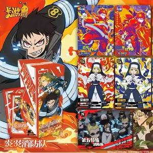 KAYOU Fire Force Cards Rare Flame Wu Town Soul Collection Card LGR Comics Juego de mesa Jugando Cartas de papel Juguetes Hobby Regalos - Product Image 3