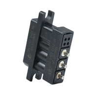 Module de charge en cuivre à faible courant continu JDS-07C pour connecteur combiné de puissance de signal à Angle droit de vélo électrique et de moto
