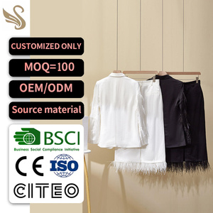 Suministro Directo Desde Shenzhen | Ropa de Lujo para Mujer OEM | Prendas de Seda y Lino con Marca Privada Personalizada - Product Image 2
