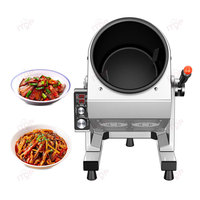 Restaurant Automatische Elektrische Gebakken Rijst Wok Intelligente Roerbakrobot Commerciële Kookmachine
